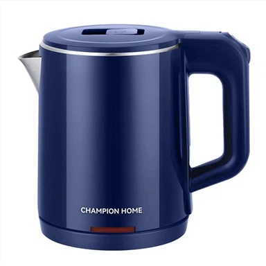 Trådløs bærbar kedel Hurtigkogende opvarmning Husholdnings-dobbeltvæg-el-kedel